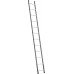 Приставная лестница СИБИН, односекционная, алюминиевая, 12 ступеней, высота 335 см