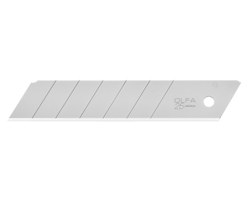 Лезвие OLFA сегментированное, 20 шт, 25 мм, в пластиковом кейсе