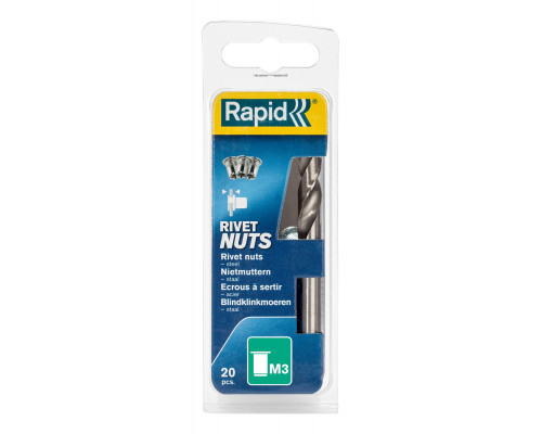 RAPID R:Rivets заклепка резьбовая М3, 20 шт