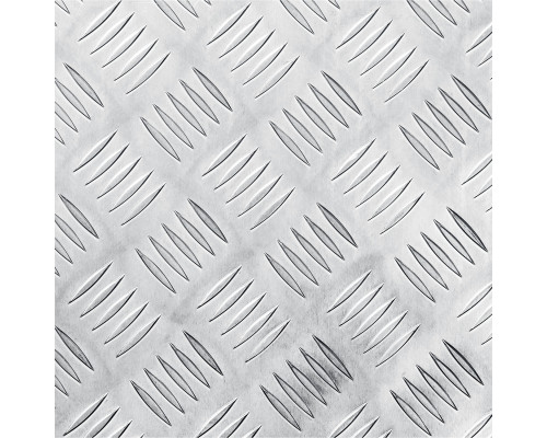 Алюминиевый рифленый лист ЗУБР Квинтет 300х600 х1.5 мм
