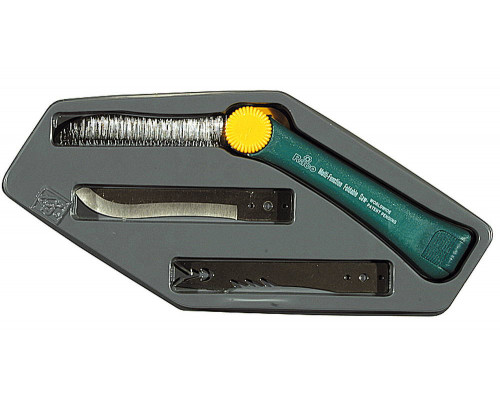 Нож садовода RACO ″3-в-1″, три сменных лезвия из нерж. стали, 265мм
