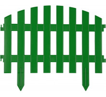 Забор декоративный GRINDA ″АР ДЕКО″, 28x300см, зеленый