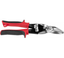 Ножницы JCB по металлу рычажные, хромованадиевая сталь, двухкомпонентная ручка, левые, 250мм