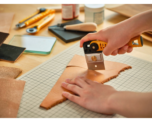 OLFA Hobby Craft Models, для реза кожи, нож-скребок (OL-BTC-1/DX)