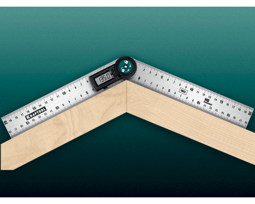 KRAFTOOL DPM-20 200 мм, Электронный транспортир-угломер (34682)