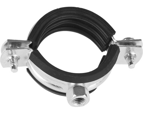 ЗУБР 3/4″, цинк, 1 шт, трубный хомут с гайкой (37850-25-29-1)