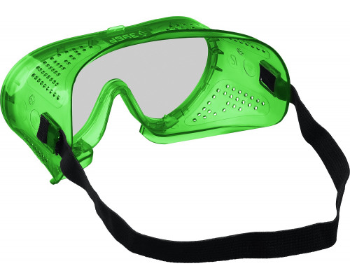 Защитные очки ЗУБР МАСТЕР 3 с прямой вентиляцией, ударопрочная линза