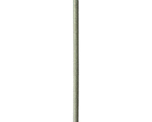 Шпилька резьбовая DIN 975, М6x1000, 1 шт, класс прочности 4.8, оцинкованная, ЗУБР
