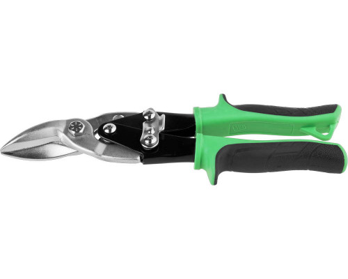 Ножницы JCB по металлу рычажные, хромованадиевая сталь, двухкомпонентная ручка, правые, 250мм