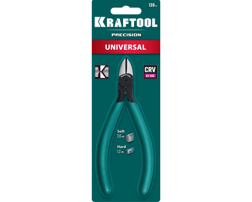 KRAFTOOL Kraft Mini, 130 мм, прецизионные бокорезы (220017-5-12)