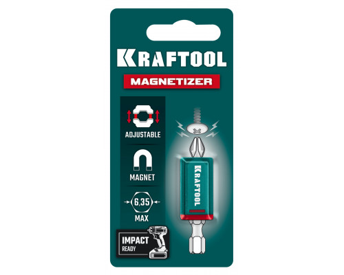 KRAFTOOL MAGNETIZER магнитный держатель для крепежа (26777)