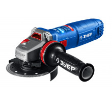 ЗУБР 1500 Вт, d125 мм, УШМ, регулировка оборотов, фланец ″МИГ″, Профессионал (УШМ-П125-1505 ЭПСТ)