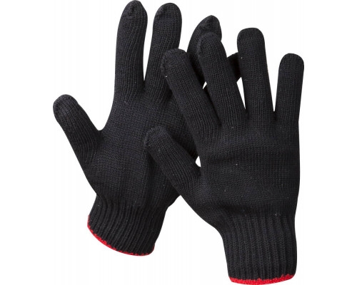 ЗУБР СТАНДАРТ, размер L-XL, перчатки трикотажные, утепленные.