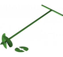Бур садовый РОСТОК, со сменными ножами, 150 мм, 200мм, длина 1000мм