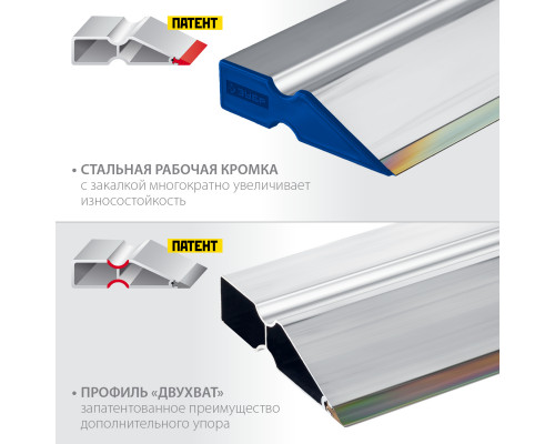 Правило ″БИ-Металл″, 2 м, ЗУБР 1072-2.0