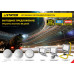 Светильник STAYER ″PROFI″ PROLight светодиодный, влагозащищенный IP65, пластиковый корпус, PC, влагозащищенный, круг, металлик, 4000К, 7(60Вт)