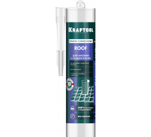 KRAFTOOL ROOF, 300 мл, прозрачный, кровельный силиконовый герметик (41258-2)