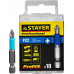 Биты STAYER ″PROFESSIONAL″ ProFix Pozidriv, тип хвостовика E 1/4″, № 2, L=50мм, 10шт