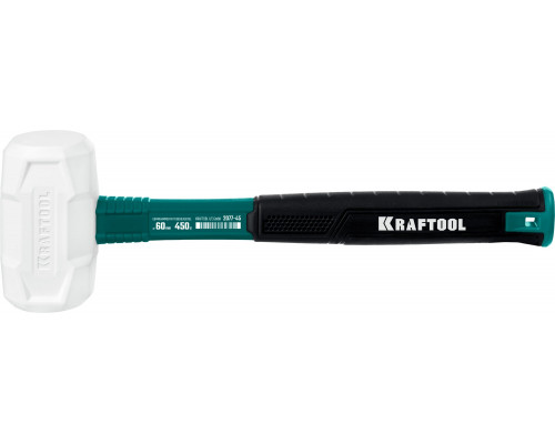 KRAFTOOL X-FORCE, 450 г, белая, резиновая киянка (2077-45)