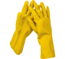 STAYER OPTIMA перчатки латексные хозяйственно-бытовые, размер L