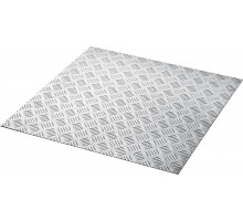 Алюминиевый рифленый лист ЗУБР Квинтет 600х600 х1.5 мм