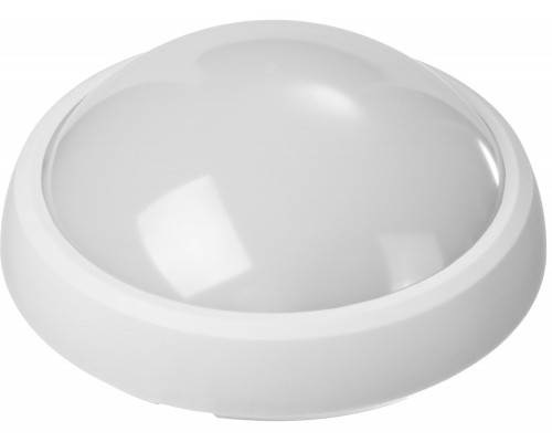Светильник STAYER ″PROFI″ PROLight светодиодный, влагозащищенный IP65, пластиковый корпус, PC, влагозащищенный, круг, белый, 4000К, 7(60Вт)