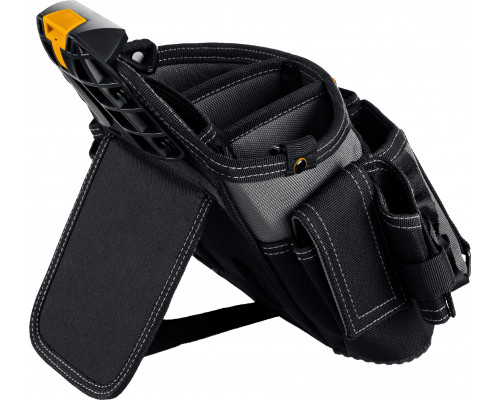 KRAFTOOL KPB-23 с быстросъёмным креплением FastClip, плечевой ремень, 23 кармана и петли, 290 х 310 мм, поясная сумка (38766)