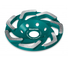 KRAFTOOL Boomerang d 125 мм, сегментная алмазная чашка, INDUSTRIAL (33445-125)