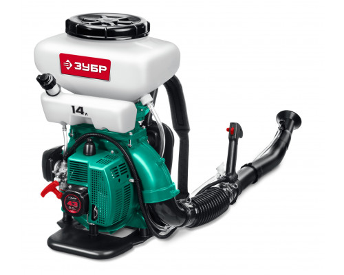 ЗУБР 14 л, 2.5 л.с, бензиновый опрыскиватель (ОПБ-14-43)