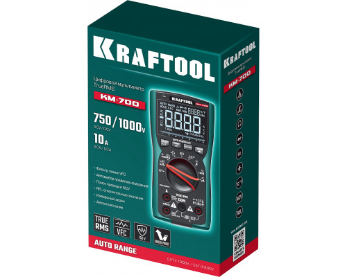 KRAFTOOL KM-700 цифровой мультиметр (59852)