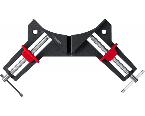 Алюминиевая угловая струбцина ЗУБР 2 х 73 мм У-90