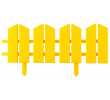 Бордюр декоративный GRINDA ″ЛЕТНИЙ САД″, 16х300см, желтый