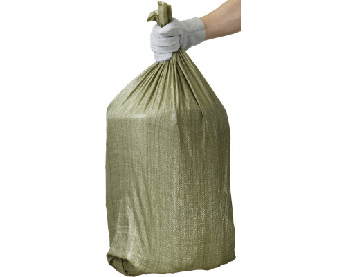 Строительные мусорные мешки STAYER 105х55см, 80л (40кг), 10шт, плетёные хозяйственные, зеленые, HEAVY DUTY