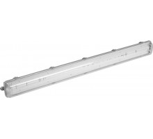 Светильник СВЕТОЗАР пылевлагозащищенный для люминесцентных ламп, Т8, IP65, G13, 2х36Вт