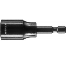 Ударная бита с торцевой головкой ЗУБР удлиненная, 13 мм, 60 мм