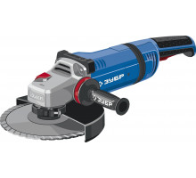 ЗУБР 2700 Вт, d230 мм, УШМ, АВТ защита, фланец ″МИГ″, Профессионал (УШМ-П230-2700 ПВСТ)