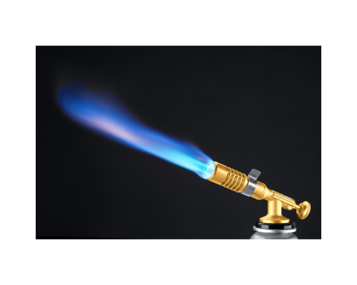 Газовая горелка ЗУБР ГРМ-200 цельнометаллическая, 2-в-1, на баллон с цанговым соединением, 1300°C, Профессионал