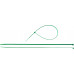 Кабельные стяжки зеленые КС-З1, 4.8 x 400 мм, 100 шт, нейлоновые, ЗУБР Профессионал