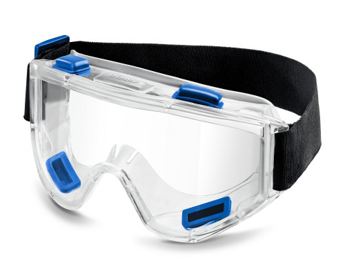 Защитные очки ЗУБР ПАНОРАМА увеличенный угол обзора, непрямая вентиляция, Профессионал