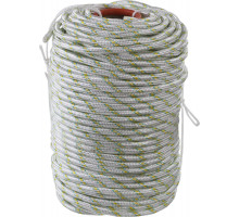 Фал плетёный капроновый СИБИН 24-прядный с капроновым сердечником, диаметр 12 мм, бухта 100 м, 2200 кгс