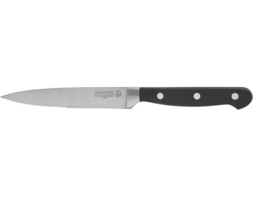 Нож LEGIONER ″FLAVIA″ для стейка, пластиковая рукоятка, лезвие из молибденванадиевой стали, 110мм