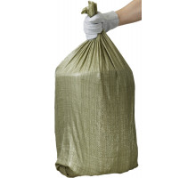 Строительные мусорные мешки STAYER 95х55см, 70л (40кг), 10шт, плетёные хозяйственные, зеленые, HEAVY DUTY