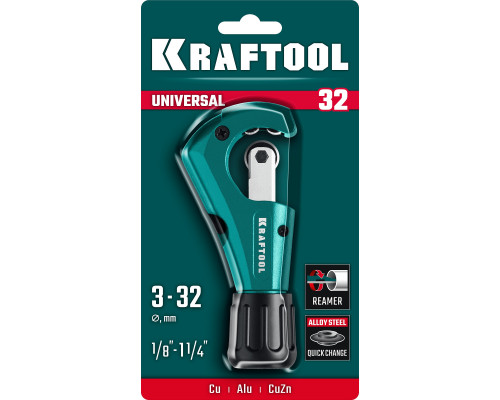 KRAFTOOL Universal-32, 3 - 32 мм, труборез для меди и алюминия (23383)