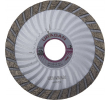 ТУРБО-Плюс 105 мм, диск алмазный отрезной сегментированный эвольвентный по бетону, камню, кирпичу, URAGAN