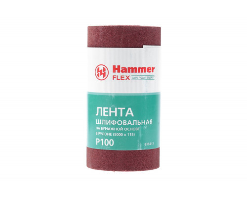 Лента шлифовальная в рулоне HAMMER Flex  216-013