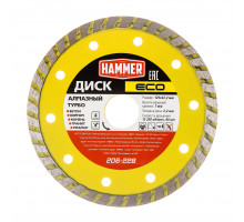 Круг алмазный HAMMER (206-228) Ф125х22мм