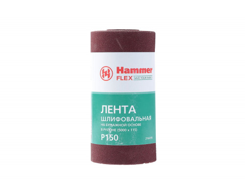 Лента шлифовальная в рулоне HAMMER Flex  216-015