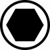 Бита HAMMER HEX4 50мм