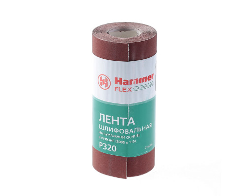 Лента шлифовальная в рулоне HAMMER Flex  216-016