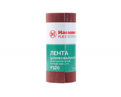 Лента шлифовальная в рулоне HAMMER Flex  216-016